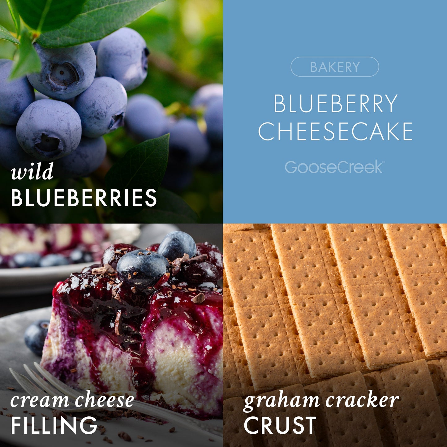 Blueberry Cheesecake 3-Wick Candle