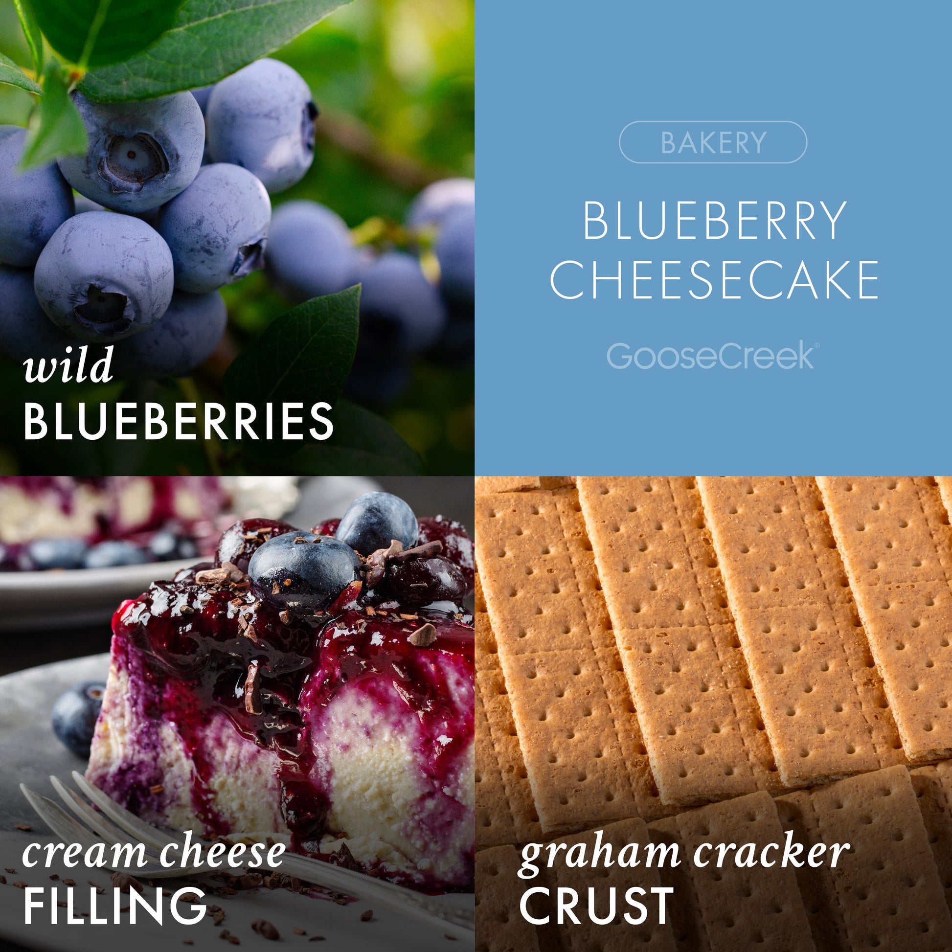 Blueberry Cheesecake 3-Wick Candle