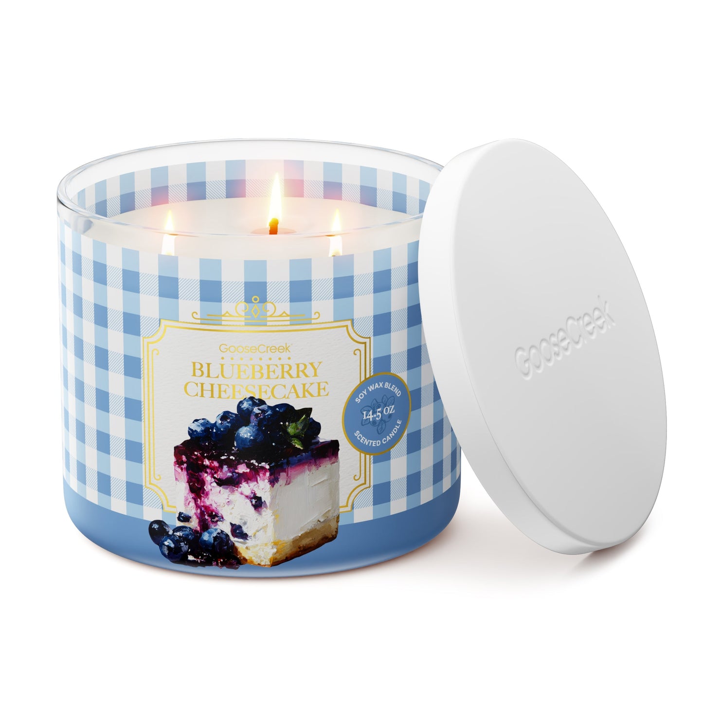 Blueberry Cheesecake 3-Wick Candle
