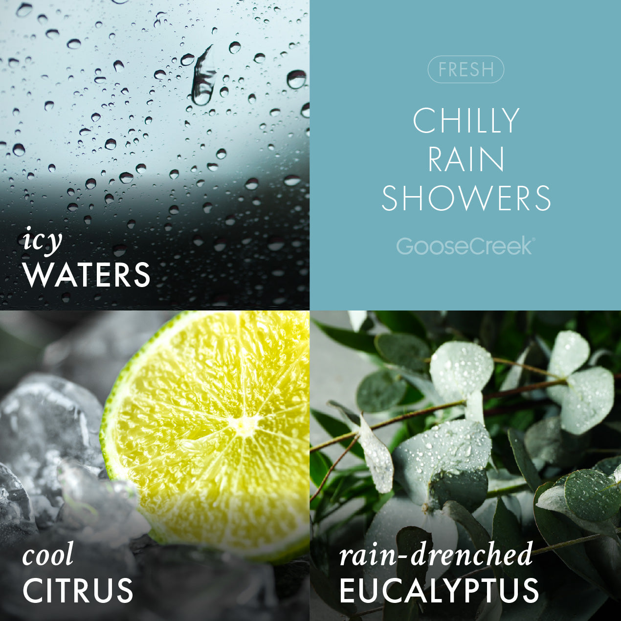 Chilly Rain Showers Odor Eliminating Wax Melt