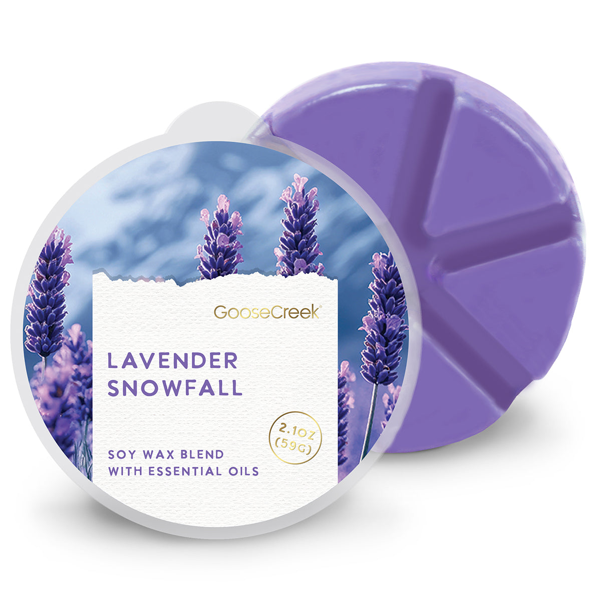 Lavender Snowfall Wax Melt