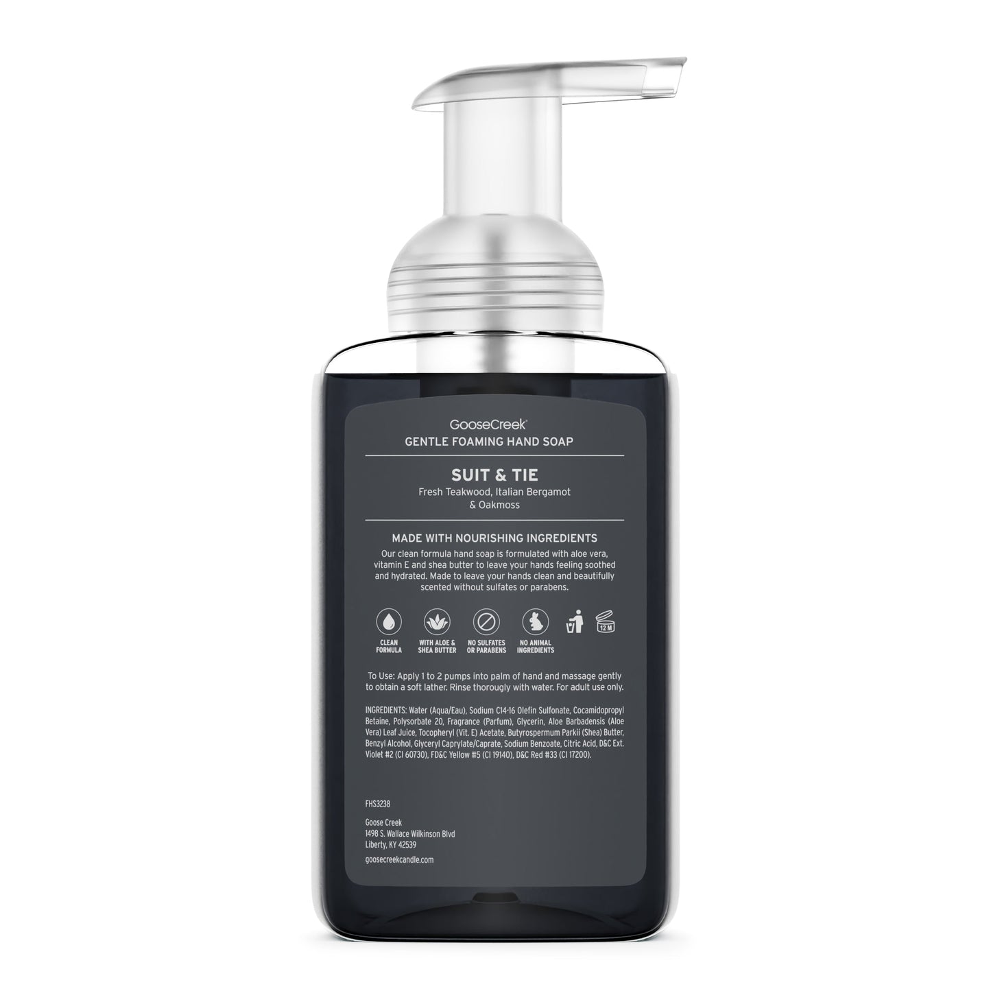 Suit & Tie Lush Foaming Hand Soap