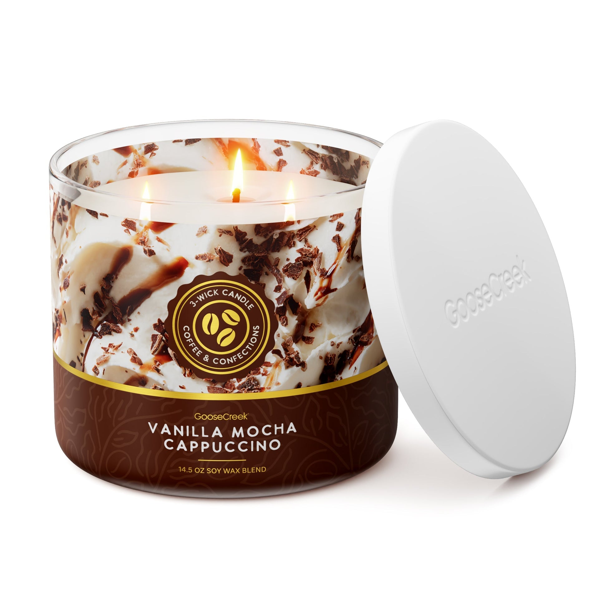 Vanilla Mocha Cappuccino 3-Wick Candle